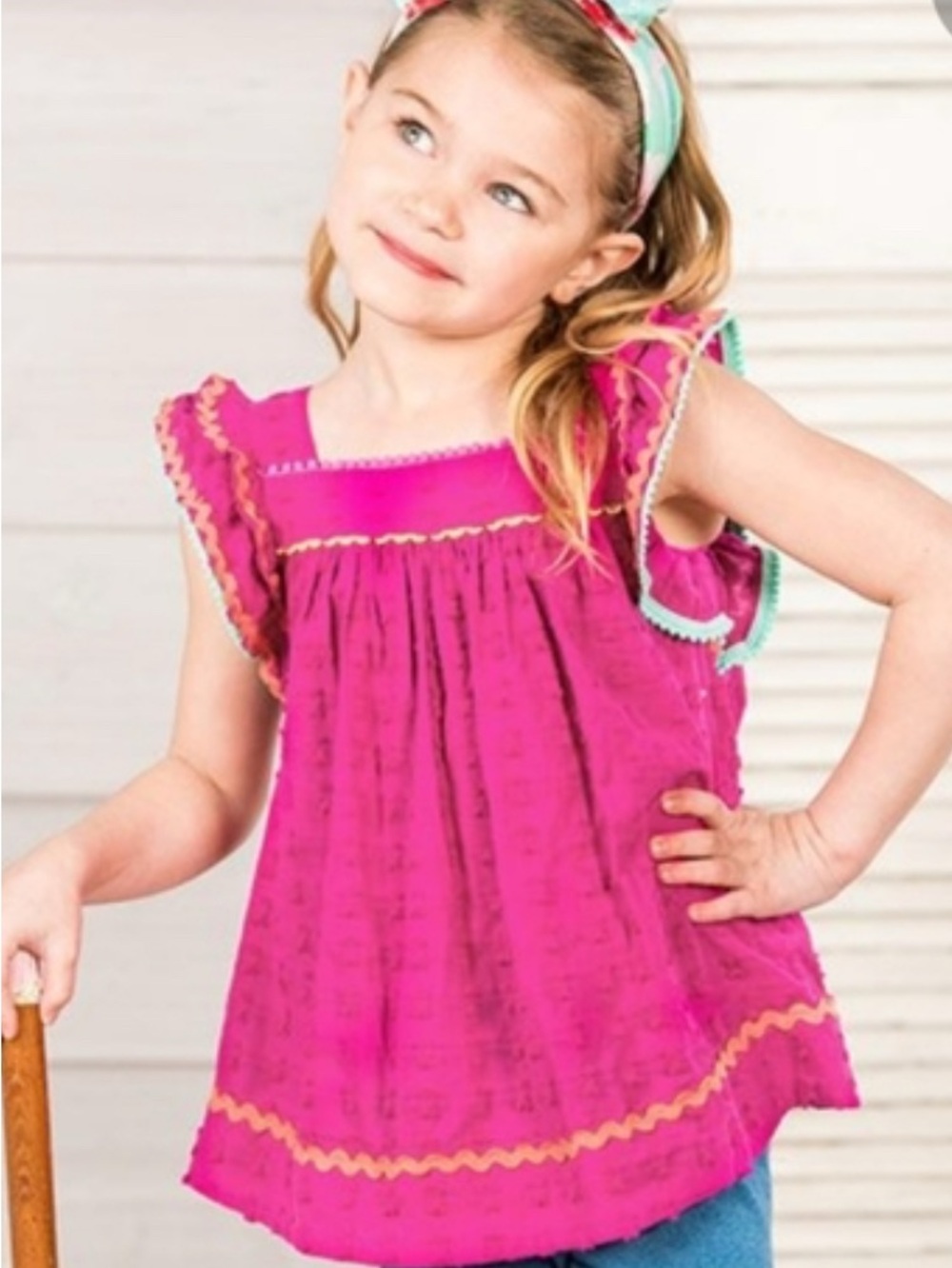 Matilda Jane Pink Tunic Top Youth 8
